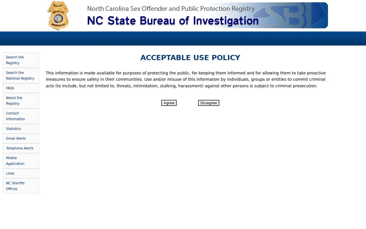 Mooresville people search in the North Carolina sex offender registry